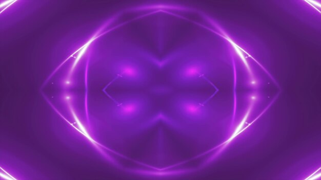VJ Fractal violetter kaleidoskopischer Hintergrund 3D-Rendering digitaler Hintergrund