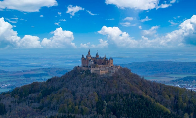 Você pode desfrutar da melhor vista do Castelo de Hohenzollern