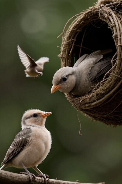 Foto vogel haussperling