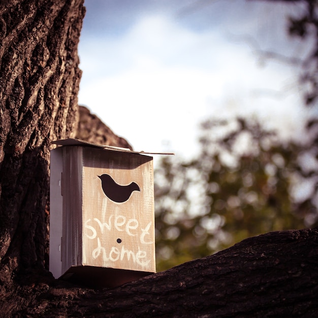 Vogelhaus auf dem Baum