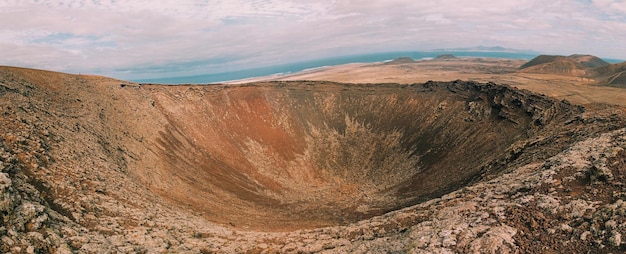 Volcán del Calderón Hondo en Fuerteventura