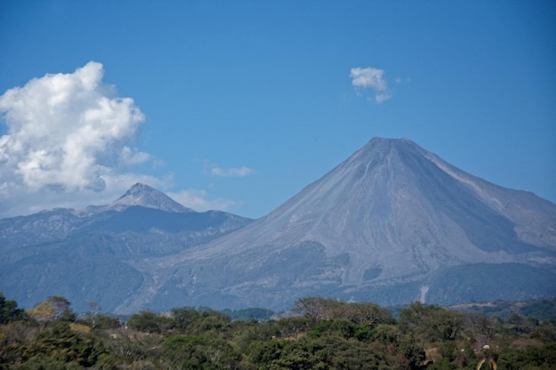 Volcán de Colima en México