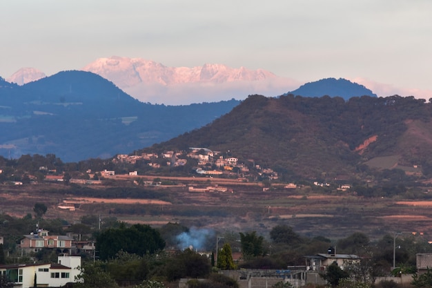 Foto volcán iztaccíhuatl