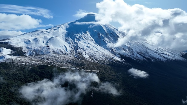 El volcán Osorno de Puerto Varas en Los Lagos, Chile