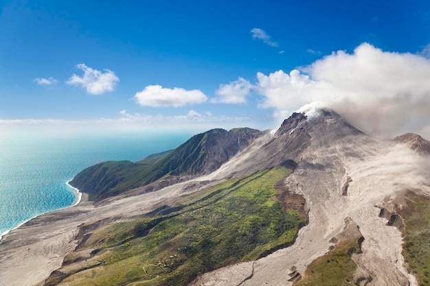 Volcán Soufriere Hills Montserrat