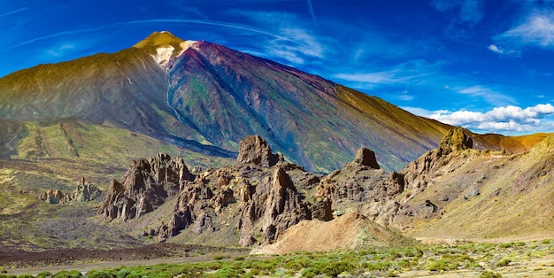 Volcán Teide.Llano de Ucanca.Tenerife parque nacional del Teide.Alto de Guajara.Islas Canarias.