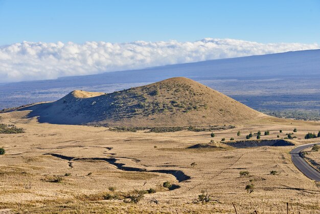 Volcanes de Hawaii en el Big Island Wilderness del Estado de Hawaii, EE.UU.