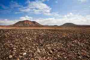 Foto volcanes vayuyo en el norte de fuerteventura