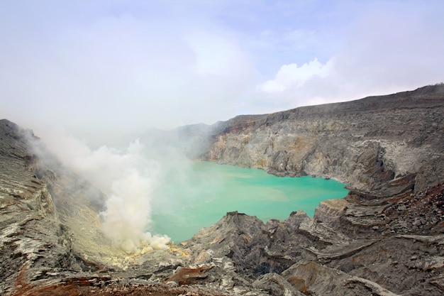 Volcano Khava Ijen Mina De Enxofre