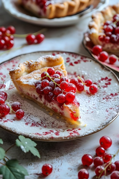 Foto volkseleganz traditionelles russisches dessert in einer anmutigen präsentation