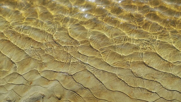 Foto voll von strandwasser