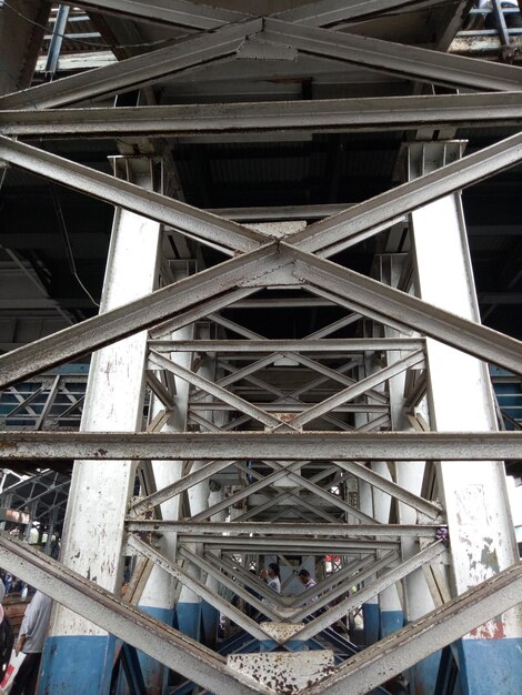 Foto vollbild auf der brücke