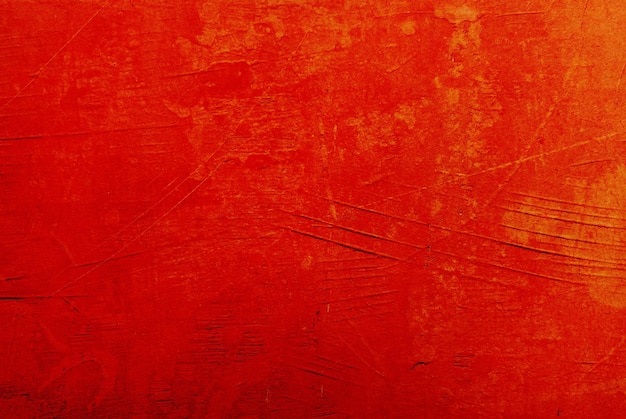 Vollbild auf der orangefarbenen Wand