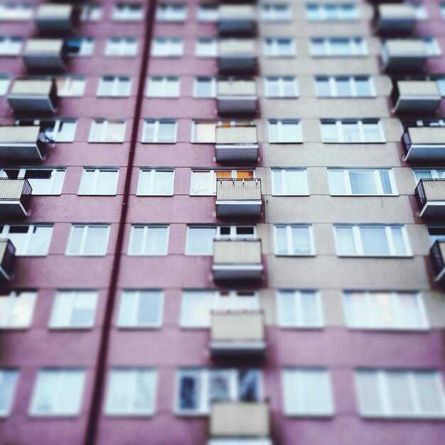 Foto vollbild eines gebäudes in der stadt