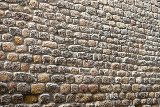 Foto vollbild von einer steinmauer