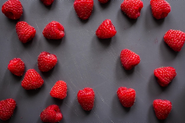 Foto vollbild von erdbeeren