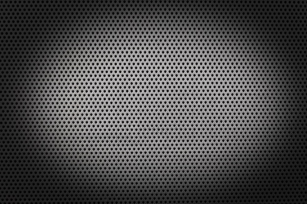 Vollbild von gemustertem Metall