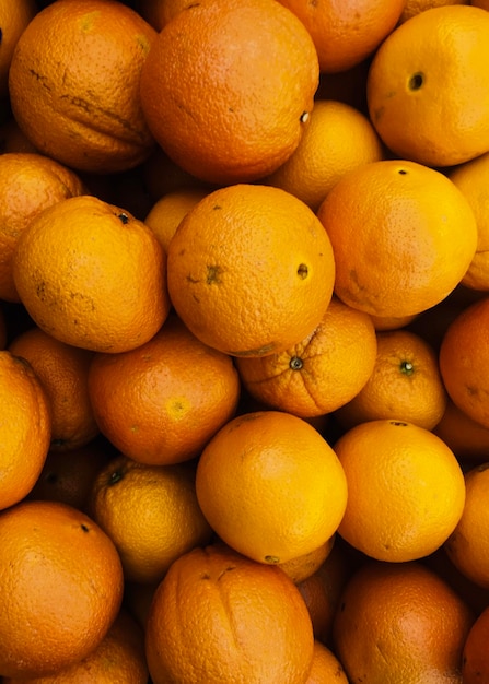 Vollbild von Orangen