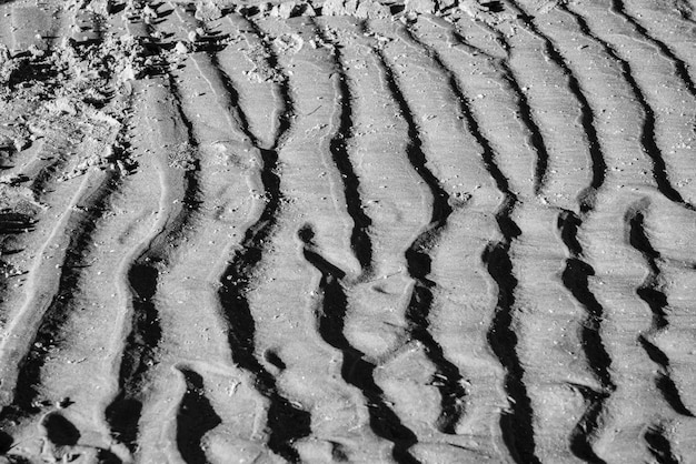 Foto vollbild von sand am strand