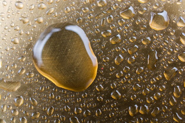 Foto vollbild von wassertropfen