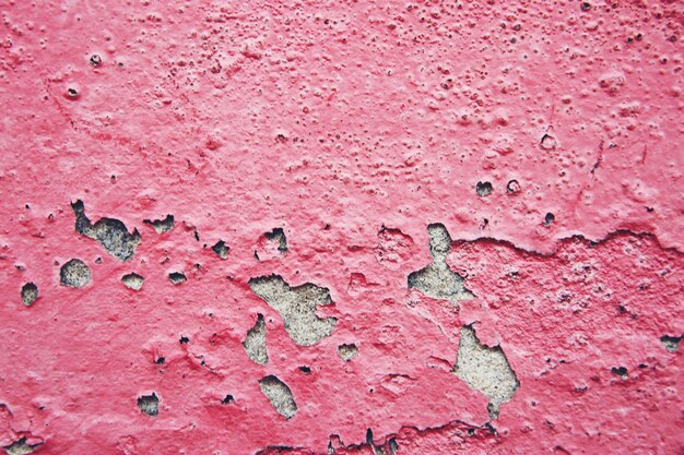 Vollformat-Aufnahme der rosa Wand
