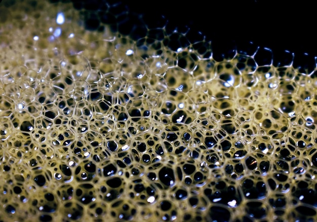 Vollformat-Aufnahme von Blasen
