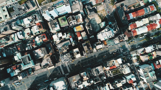 Vollformat-Bild der Stadt