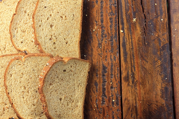 Vollkornbrot geschnittenes Bio-Brot