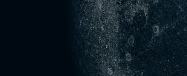 Vollmond Schöne Textur des Mondes