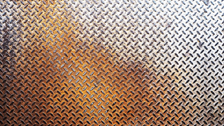 Foto vollrahmenschuss aus metall