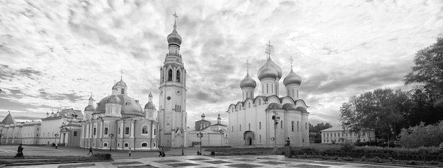 vologda iglesia paisaje rusia religión ortodoxia panorama