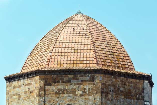 Volterra Straßenszene Toskana Italien