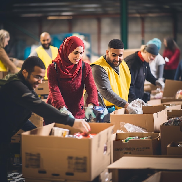 Voluntariado en el Banco de Alimentos