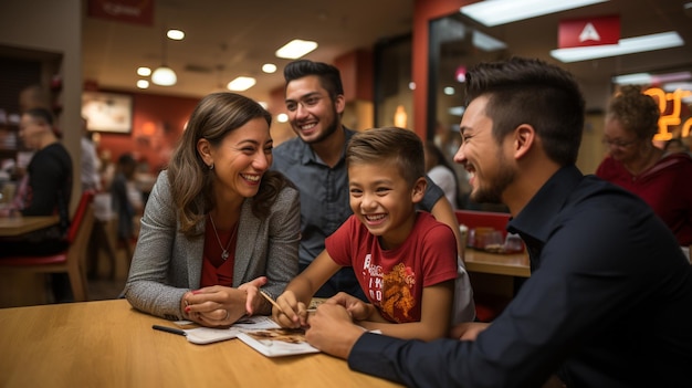 Foto voluntarios que ofrecen servicios de tutoría gratuita