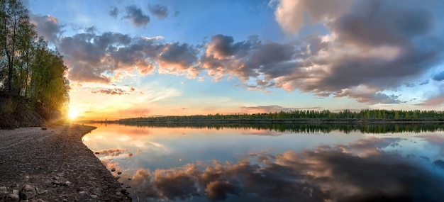 Foto volzskij zakat volga puesta de sol