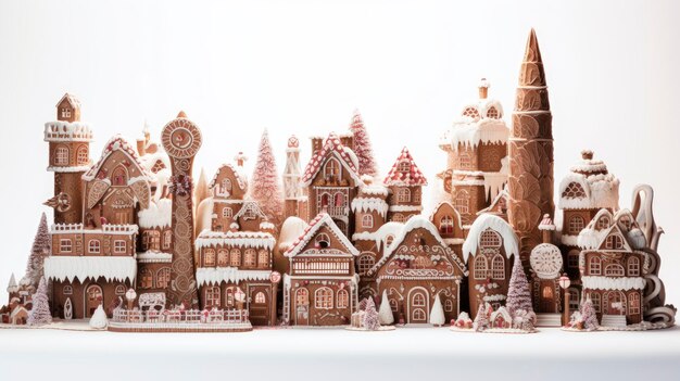 von Gingerbread Village ein komplizierter Weihnachtstag