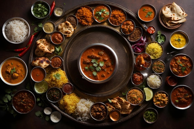 Von würzigen Currys bis hin zu aromatischen Biryanis entdecken Sie die Essenz der indischen Küche