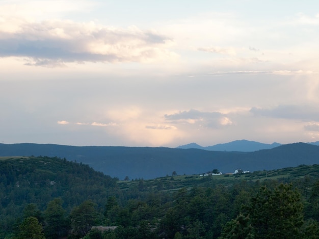 Vorbergbauernhof in Colorado.