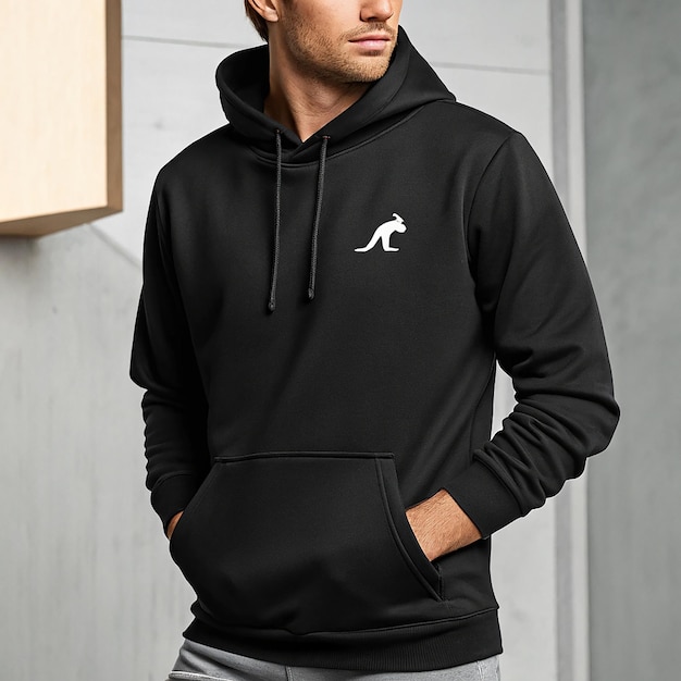 Vorder sweatshirt Mockup isolierter Hintergrund