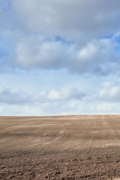 Vorfrühling auf dem Land Dänemark Ein Foto der Landschaft im Vorfrühling