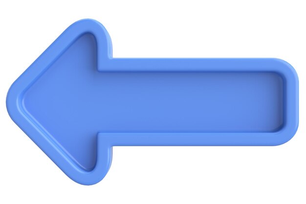 Vorheriger Knopf Zurück Knopf 3D-Illustration