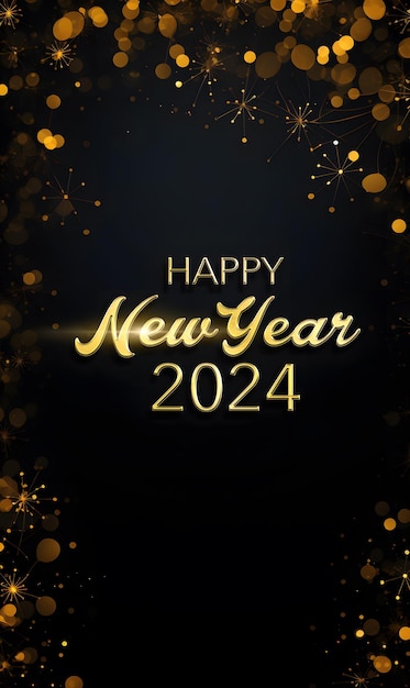 Vorlage der Neujahrskarte 2024