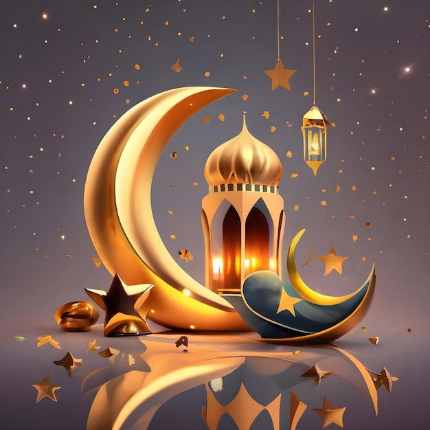 Foto vorlage-design für ramadan mubarak