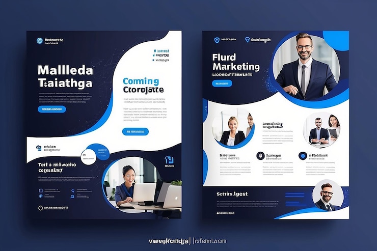 Foto vorlage für digitale marketingagenturen und unternehmens-social-media-beiträge