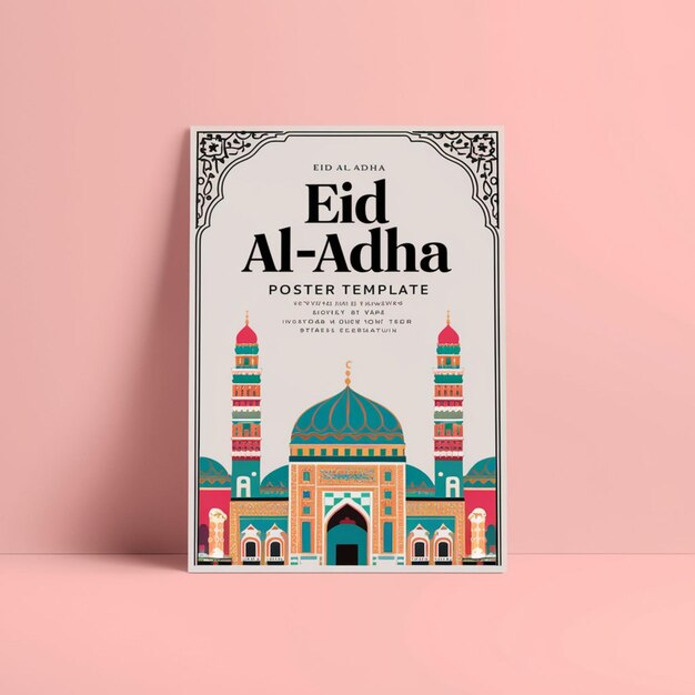 Vorlage für Eid Al Adha Poster-Design