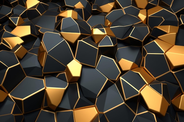 Voronoi blockiert Muster-Textur-Hintergrund