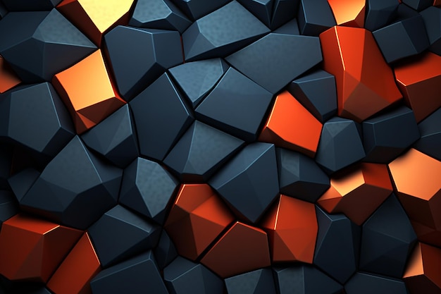 Voronoi Blocks Pattern Fundo de textura