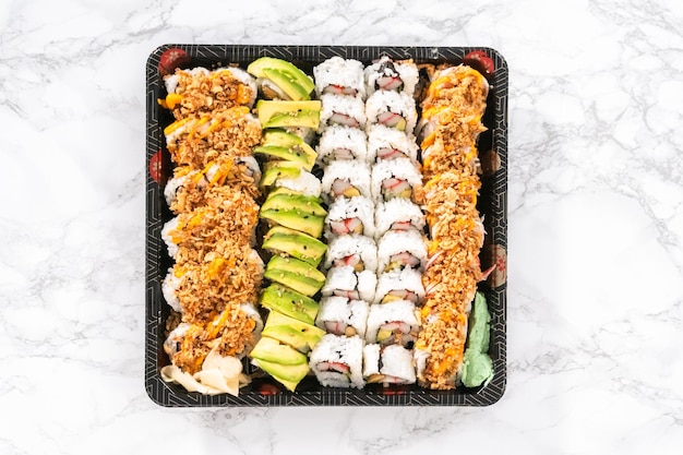 Vorverpacktes Sushi