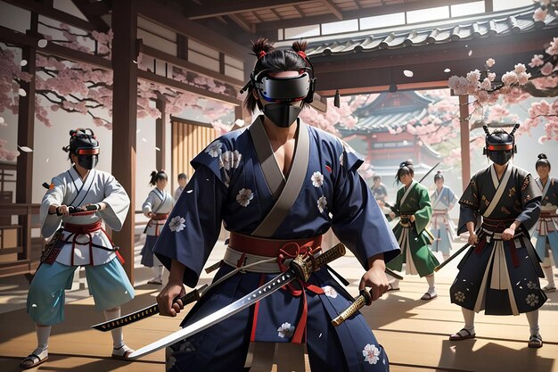 VR Samurai Swordsmanship Showdown