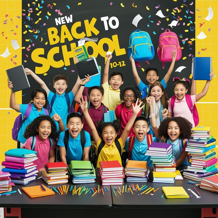 De vuelta a la escuela 2024 celebrando un nuevo año escolar